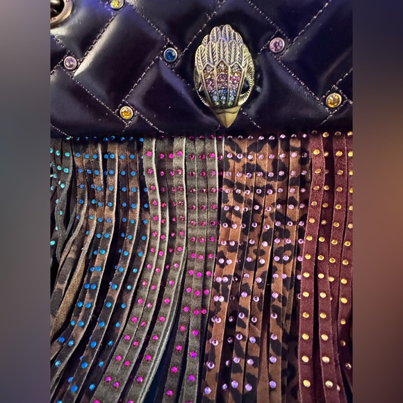 Kurt Geiger NWT Sequin Fringe 2 Way Bag - Picture 6 of 10